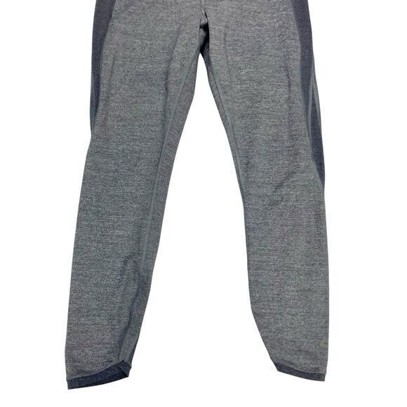 Lululemon Leggings Womens Sz 8 Heathered Black Featherlight Tight 7/8 Yoga Pants - Picture 5 of 16